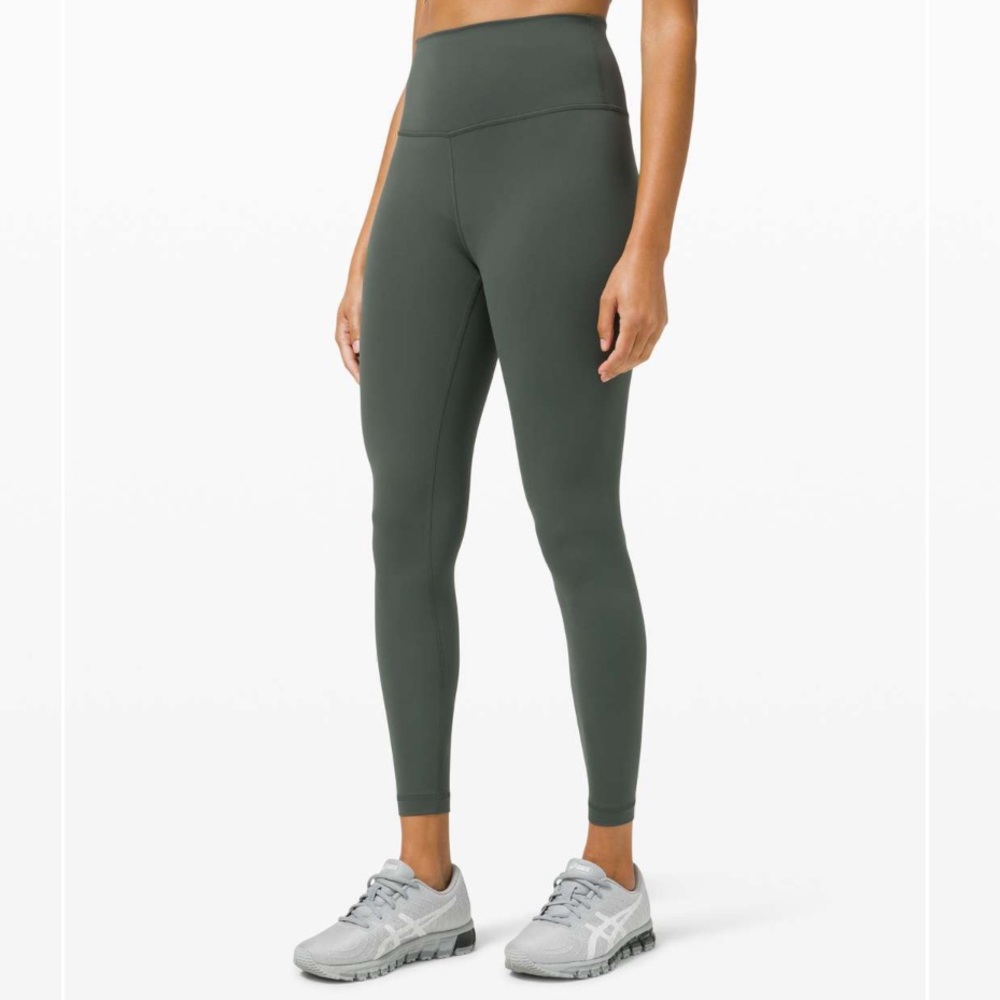 Lululemon Wunder Train High-Rise Tight 25" Smoked Spruce